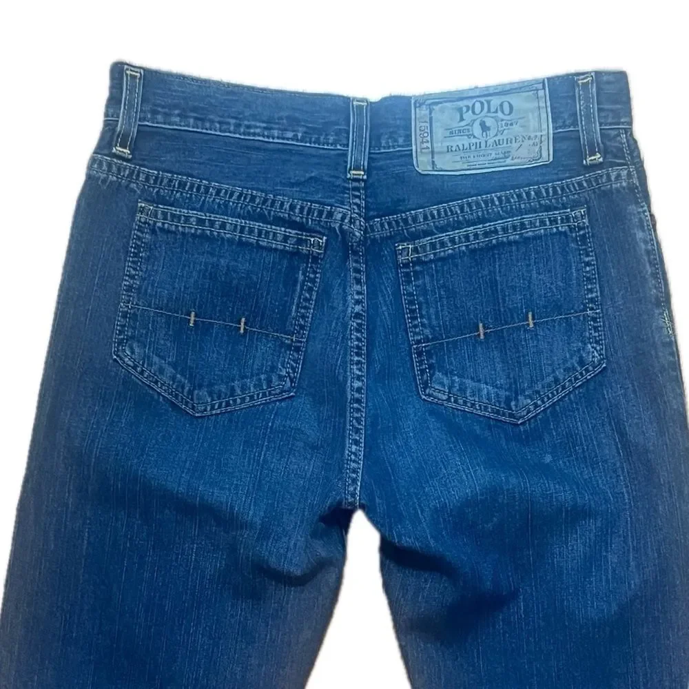 Polo Ralph Lauren Girl's Denim Jeans Blue Size 16